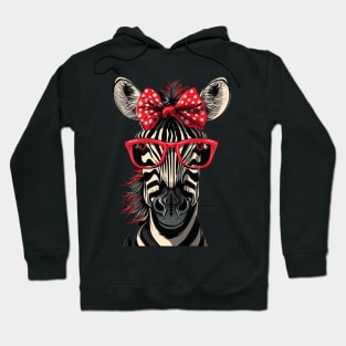 Zebra Audacious Albinos Hoodie